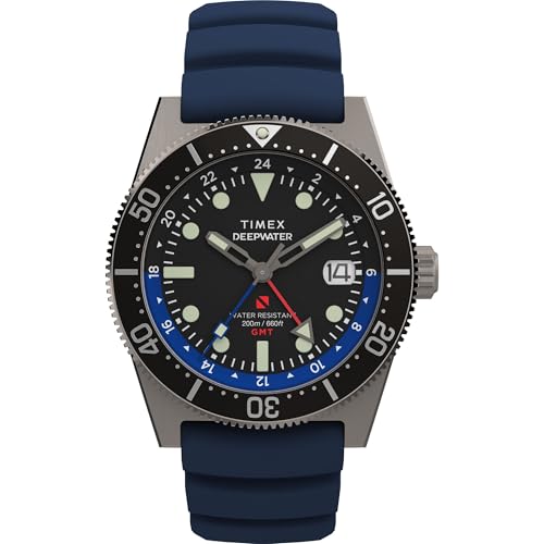 Timex Deep Water Reef Titanium vs Stainless Steel — Timex comparison guide using a verified catalog image.