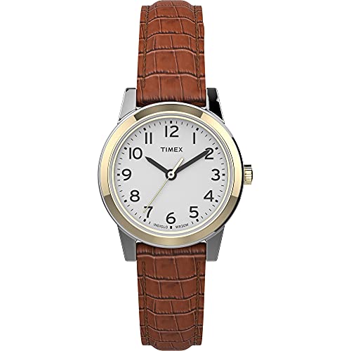 Timex Essex Avenue 25mm vs TW2R63600 Essex Avenue — verified Timex catalog comparison image