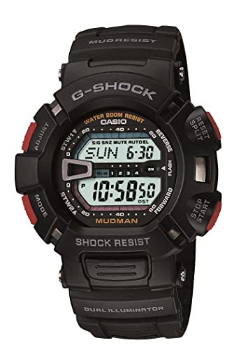 Casio watch shown for G-Shock G9000-1V vs GG-1000-1A3CR: Digital Mudman or Green Mudmaster?