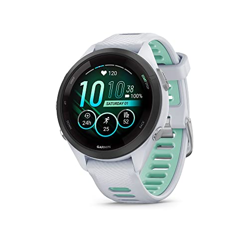 Garmin Forerunner 265S Running Smartwatch and Garmin Forerunner 165 Garmin watch comparison guide