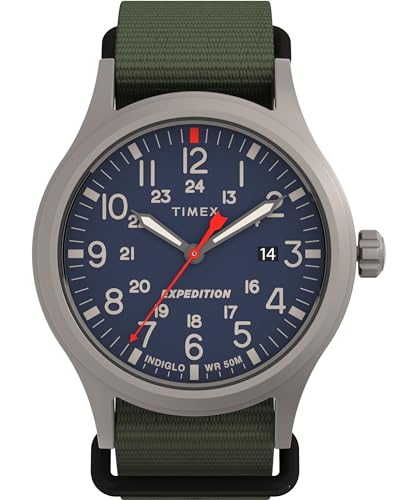 Timex Expedition Scout Titanium 40mm vs Timex Mk1 36mm — verified Timex catalog comparison image