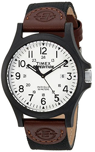 Timex Expedition Acadia Triple Black vs Green Fast Wrap — verified Timex catalog comparison image