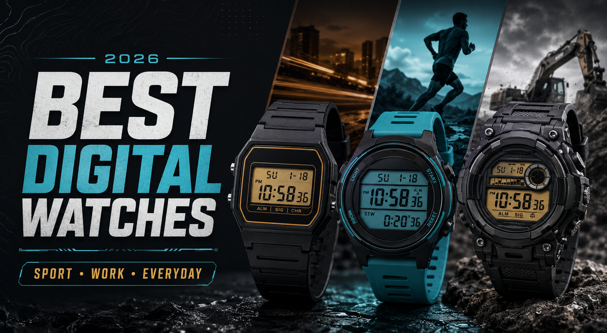 Best digital watches for sport, work and everyday wear in 2026