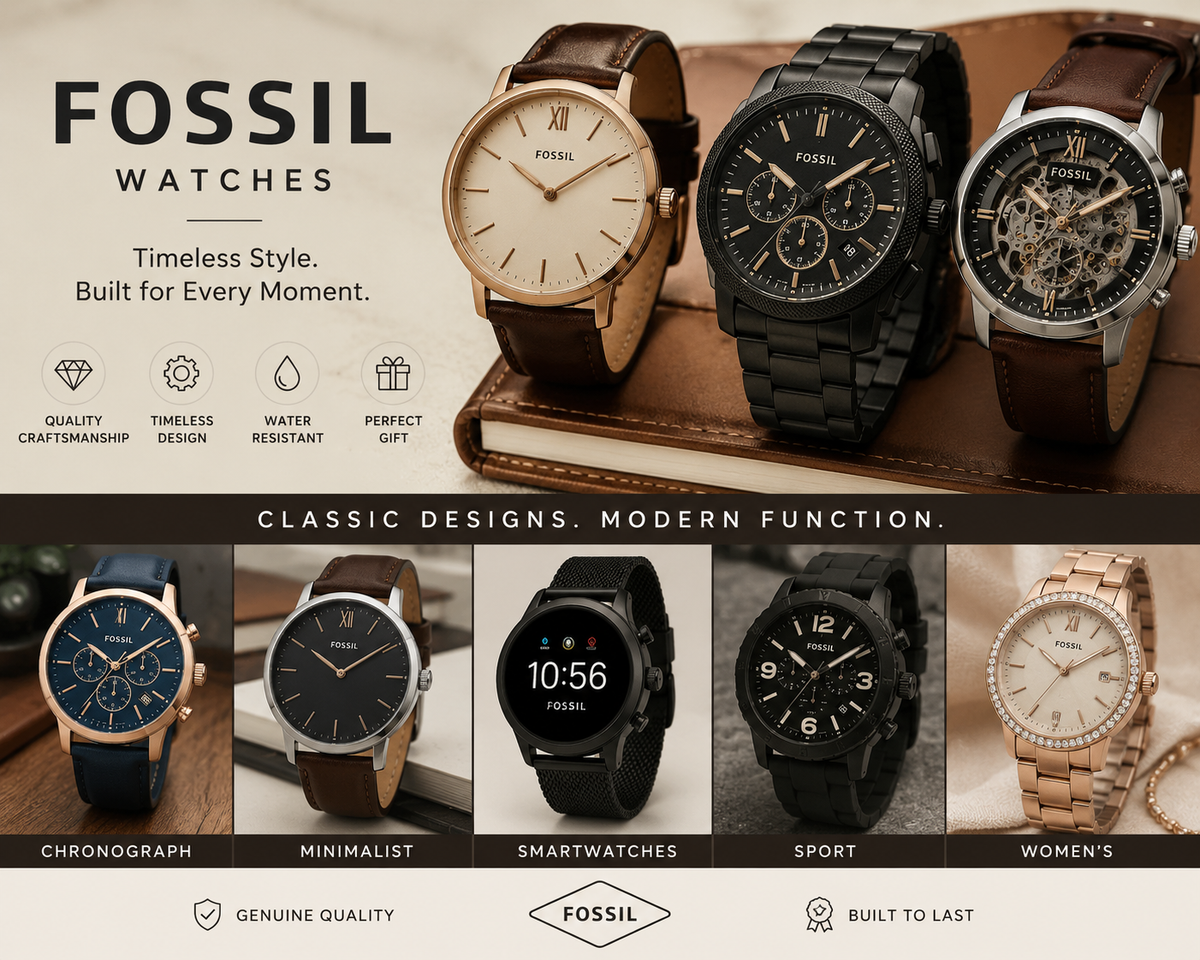 Fossil Automatic vs Quartz Watches: Which Should You Choose? — illustrated guide to fossil watches.