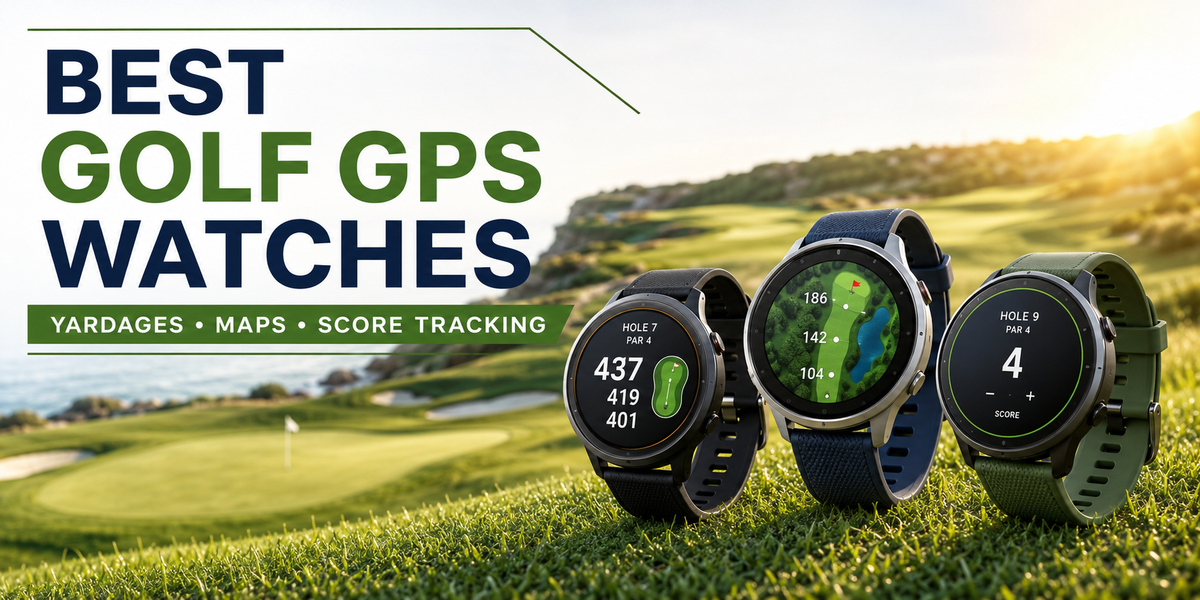 Best golf GPS watches for yardages, course maps and score tracking in 2026