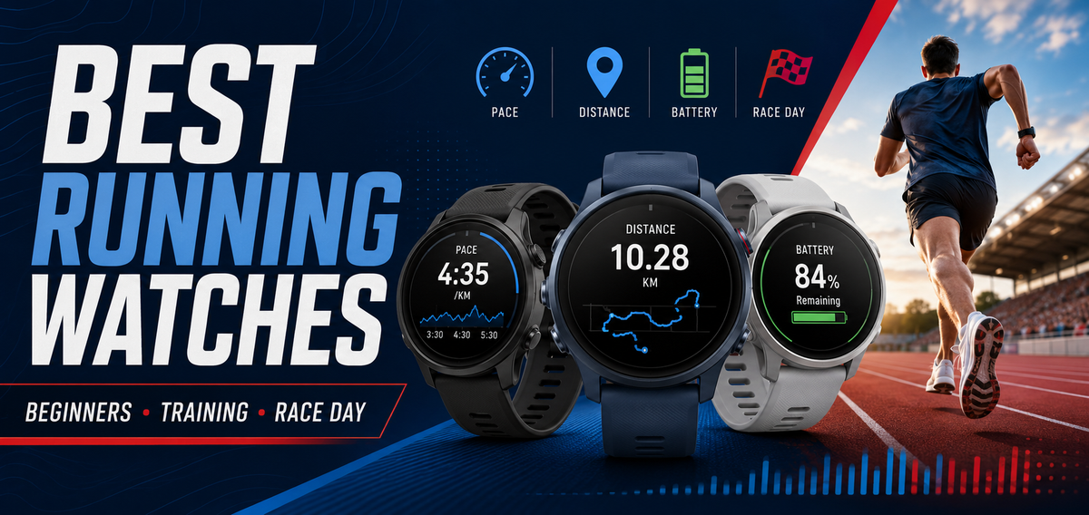 Best running watches for beginners, training and race day in 2026