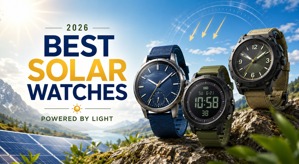 Best solar watches for men and women in 2026
