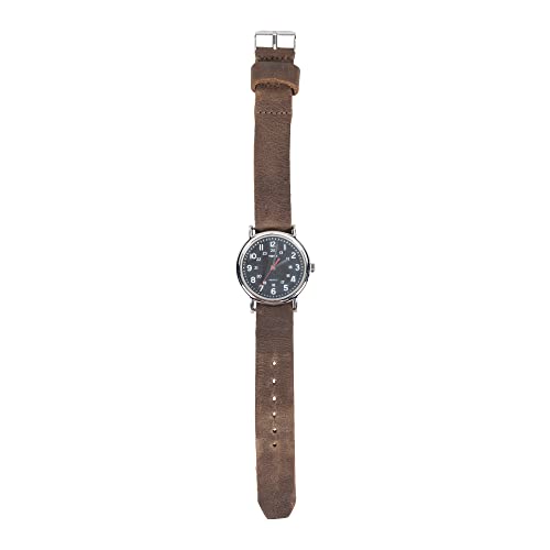 Hide & Drink, Wristwatch Strap Replacement (20mm) Handmade from Full Grain Leather (Bourbon Brown)