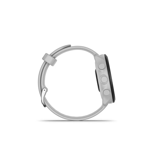 Garmin Forerunner 55, GPS Running Watch with Daily Suggested Workouts, Up to 2 Weeks of Battery Life, White