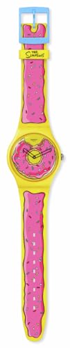 Swatch New Gent Biosourced Unisex Watch Casual Plastic Yellow Quartz Waterproof Seconds of Sweetness