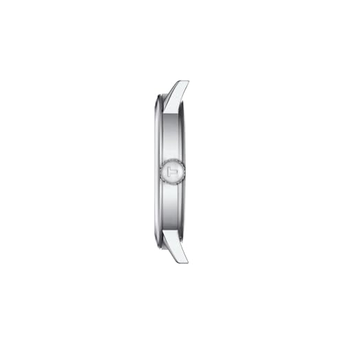 Tissot mens Classic Dream Stainless Steel Dress Watch Grey T1294101105300