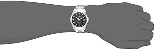 Tissot mens Gentleman Stainless Steel Dress Watch Grey T1274071105100