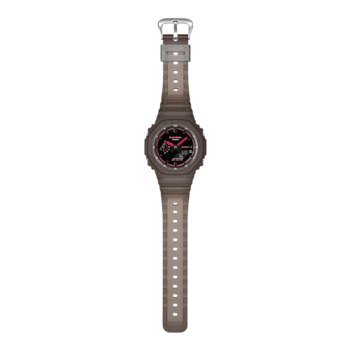 Casio G-Shock Smoke Light Analog-Digital Brown Resin Watch GA2100K-5A