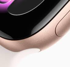 Apple Watch Series 6 (GPS, 44mm) - Gold Aluminum Case with Pink Sand Sport Band (Renewed)