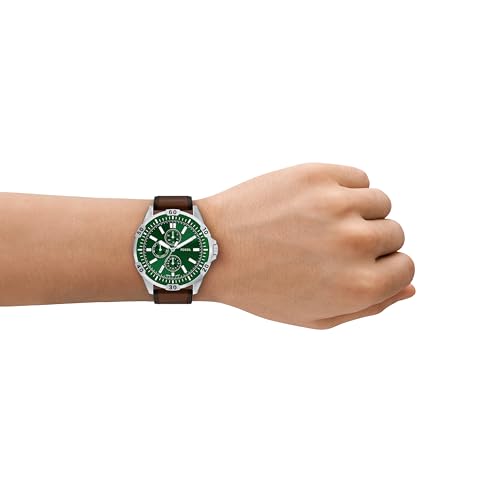 Fossil Men's Watch, Garrett Multifunction Stainless Steel Watch for Men