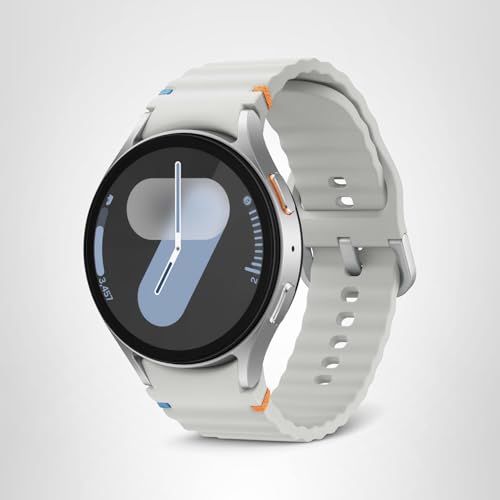 Samsung Galaxy Watch 7 44mm Bluetooth AI Smartwatch w/Energy Score, Wellness Tips, Heart Rate Tracking, Sleep Monitor, Fitness Tracker, 2024, Silver [US Version, 1Yr Manufacturer Warranty]
