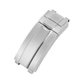 hengfento2 Glide-Lock Buckle Clasp Band Replacement For Rolex Datejust Submariner, GMT, Daytona, DeepSea Strap Adjustable Stainless Steel 16mm