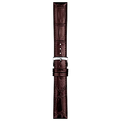 T852043013 20mm Lug Brown Leather Strap