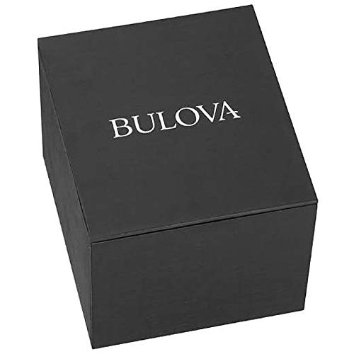 Bulova Men's Precisionist Gunmetal Ion-Plated Stainless Steel 8-Hand Chronograph Watch with Blue Accents Style: 98B229