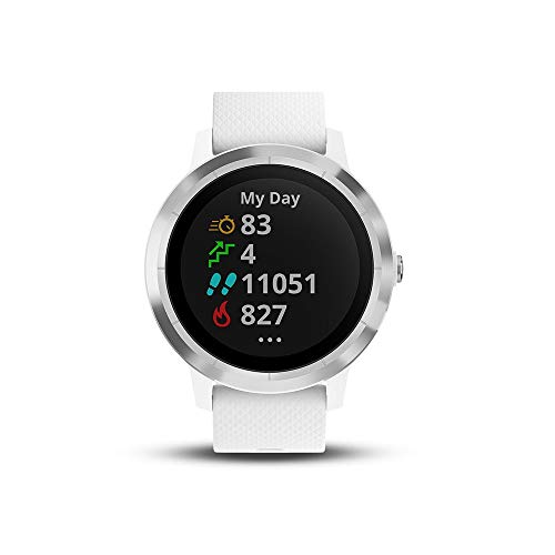 GARMIN - Smartwatch GARMIN Vivoactive 3 1,2' GPS Waterproof 5 ATM Glonass White Stainless steel (Renewed)