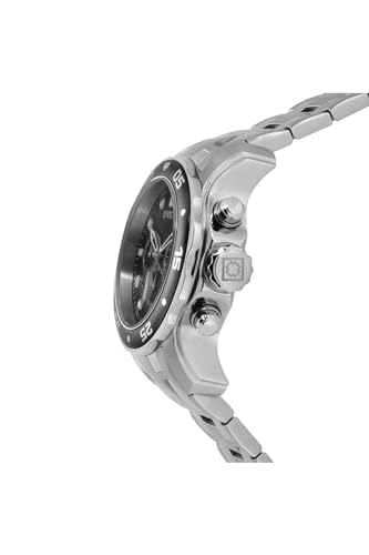 Invicta Men's 0069 "Pro Diver Collection" Stainless Steel Watch, Silver/Black