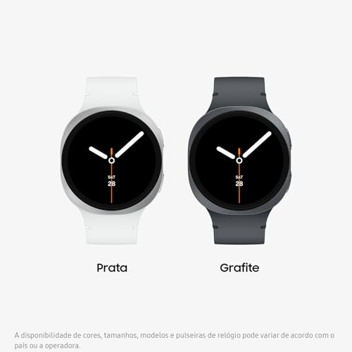 Samsung Galaxy Watch 8 | 40mm | AI Smartwatch w/ 1.34" AMOLED, Wear OS 6, Wi-Fi, Bluetooth, Heart Rate, GPS Fitness Tracker | IP68, MIL-STD-810H | International Model L320 | w/Fast Charger, Graphite