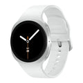 Samsung Galaxy Watch 8 (2025) 40mm Bluetooth Smartwatch, Cushion Design, Fitness Tracker, Sleep Coaching, Running Coach, Energy Score, Heart Rate Tracking, Silver (Renewed)
