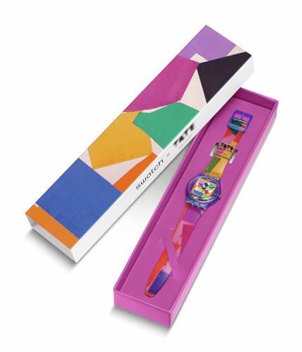 Swatch Gent Unisex Watch Casual Bioceramic Blue Quartz Waterproof Matisse's Snail