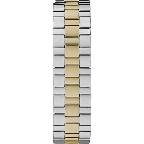 Timex Men's Easy Reader 38mm Watch – Two-Tone Case Blue Dial with Two-Tone Stainless Steel Expansion Band