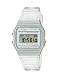 Casio F91W Series | Digital Watch | Clear | Water Resistant | LED Light | 1/100 SEC Stopwatch | Regular Time Keeping (HR, Min, SEC, PM, Date, Day) | Daily Alarm | Lightweight | 7 Year Battery