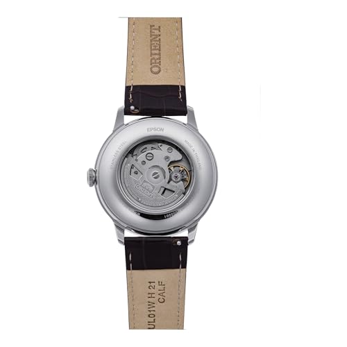 Orient Bambino Version 9 Stainless Steel Automatic Dress Watch with Weekly Calendar Model: RA-AK0805E30B