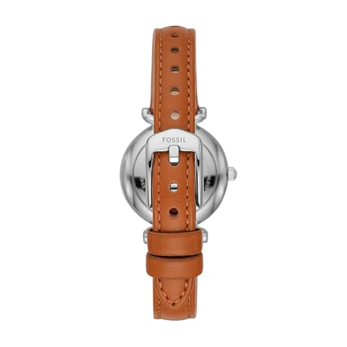 Fossil Women's Watch, Carlie Quartz Stainless Steel Three-Hand Watch for Women