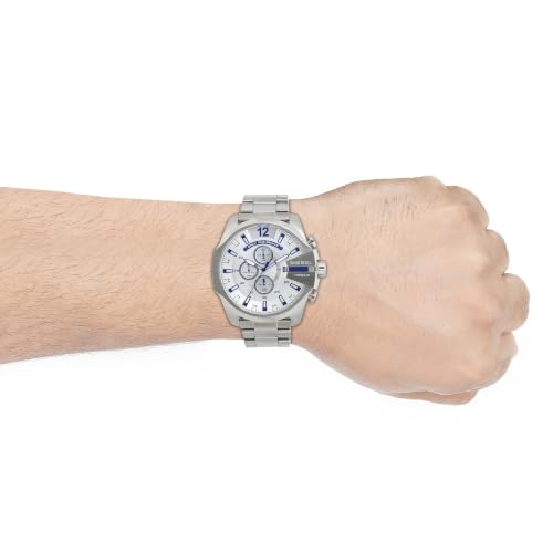 Diesel Mega Chief Watch for Men, Chronograph Men's Watch