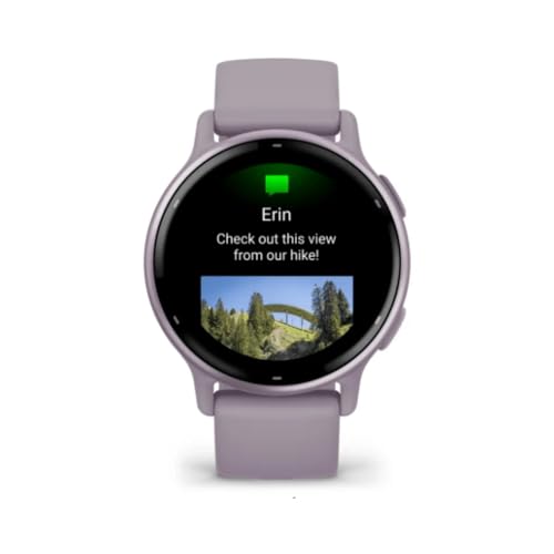 Garmin vívoactive 5, Health and Fitness GPS Smartwatch, AMOLED Display, Up to 11 Days of Battery, Orchid
