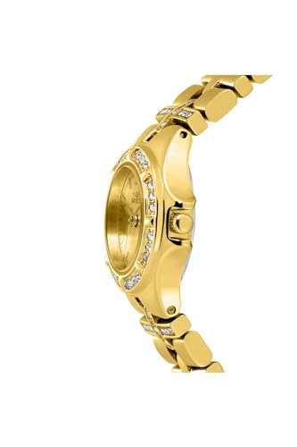 Invicta Women's 0134 Wildflower Collection 18k Gold-Plated Crystal Accented Watch