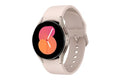 SAMSUNG Galaxy Watch 5 40mm Bluetooth Smartwatch w/Body, Health, Fitness and Sleep Tracker, Sapphire Crystal Glass, Enhanced GPS Tracking, US Version, Pink Gold Bezel w/Pink Band (Renewed)