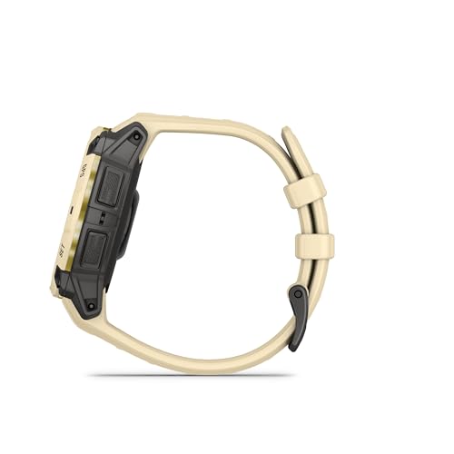 Garmin Instinct® 3 – 45 mm, AMOLED Display, Rugged Outdoor GPS Smartwatch, Built-in Flashlight, Alpine Rush Collection Limited Edition Color, Citrine with Citrine Band