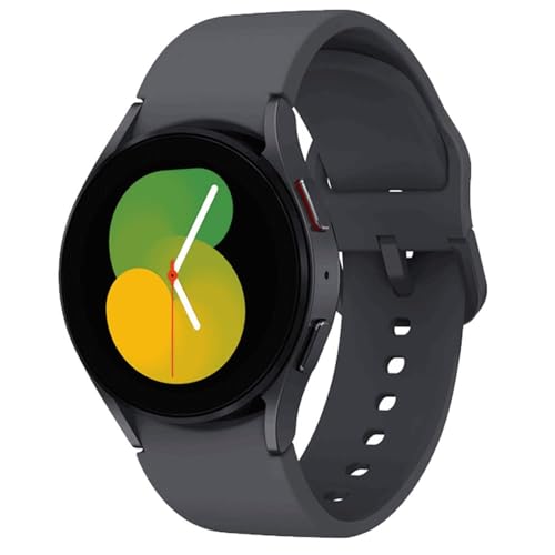Samsung Galaxy Watch 5 (40mm, WIFI + 4G LTE) 1.2" Super AMOLED Smartwatch GPS Bluetooth w/ Advanced Sleep Coaching, Bioactive Sensor, Water Resistant R905U (Generic Charger, Graphite) (Renewed)