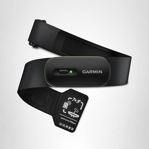 Garmin® HRM 600 Premium Heart Rate Monitor, Accurate Heart Rate and HRV Data, Running Dynamics, Stand-Alone Activity Recording, M-XL