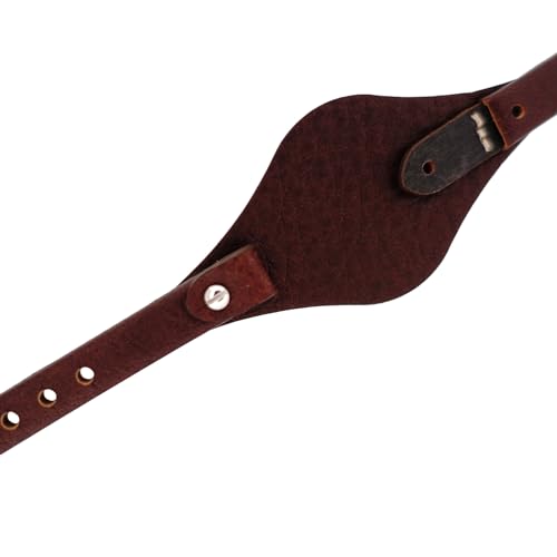 Fossil Watch straps for women, 8 mm, brown leather, original replacement strap for ES3060
