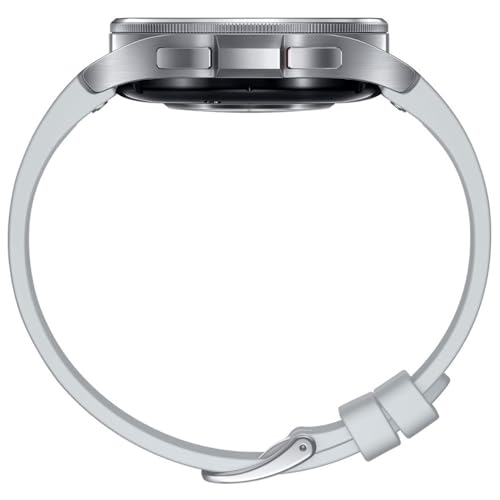 Samsung Galaxy Watch 6 Classic 43mm Smartwatch with Rotating Bezel, Fitness Tracker, Advanced Sleep Coaching, Heart Monitor - Silver (Renewed)