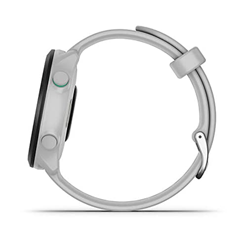 Garmin Forerunner 55, GPS Running Watch with Daily Suggested Workouts, Up to 2 weeks of Battery Life, White One Size (Renewed)