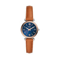 Fossil Women's Watch, Carlie Quartz Stainless Steel Three-Hand Watch for Women