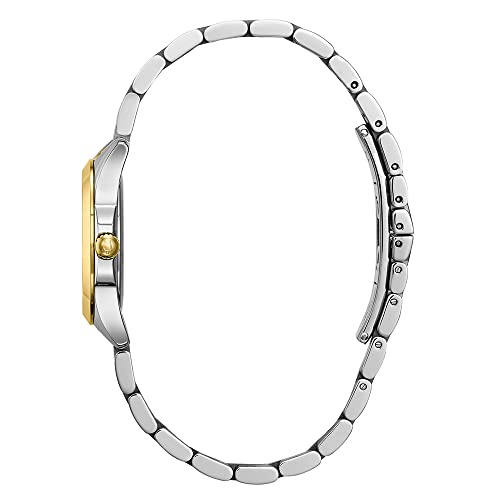 Bulova Classic Quartz Ladies Watch, Stainless Steel , Two-Tone (Model: 98M124)