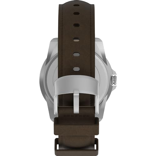 Timex Men's T46681 Expedition Traditional Brown Leather Strap Watch
