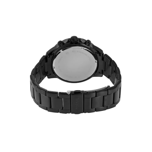 Bannon Multifunction Black Stainless Steel Watch
