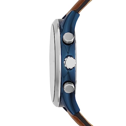 Fenmore Midsize Multifunction Luggage Leather Watch