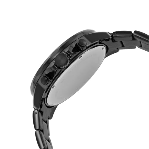 Bannon Multifunction Black Stainless Steel Watch