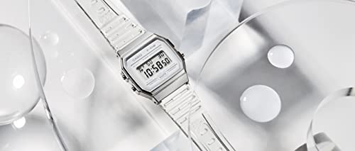 Casio F91W Series | Digital Watch | Clear | Water Resistant | LED Light | 1/100 SEC Stopwatch | Regular Time Keeping (HR, Min, SEC, PM, Date, Day) | Daily Alarm | Lightweight | 7 Year Battery