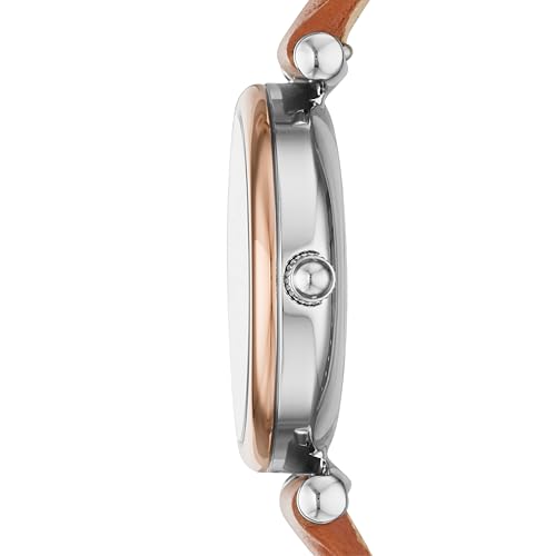 Fossil Women's Watch, Carlie Quartz Stainless Steel Three-Hand Watch for Women